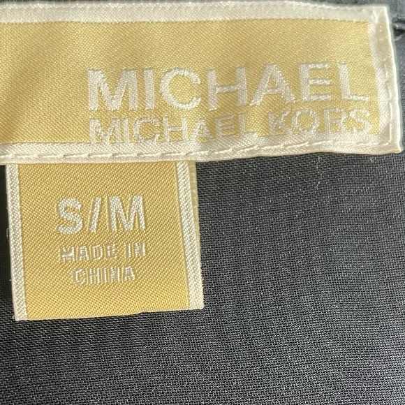 Michael Kors Draped Chain Print kimono Sz S-M - Picture 5 of 7